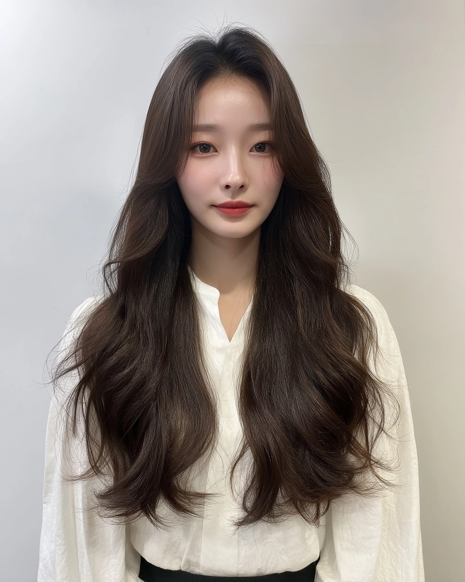 8 Stunning Soft Wave Perm Styles 2026 | Korea Hair Salon 3 soft wave perm Korea 2026 - Style 1 at Korea Hair Salon Seoul