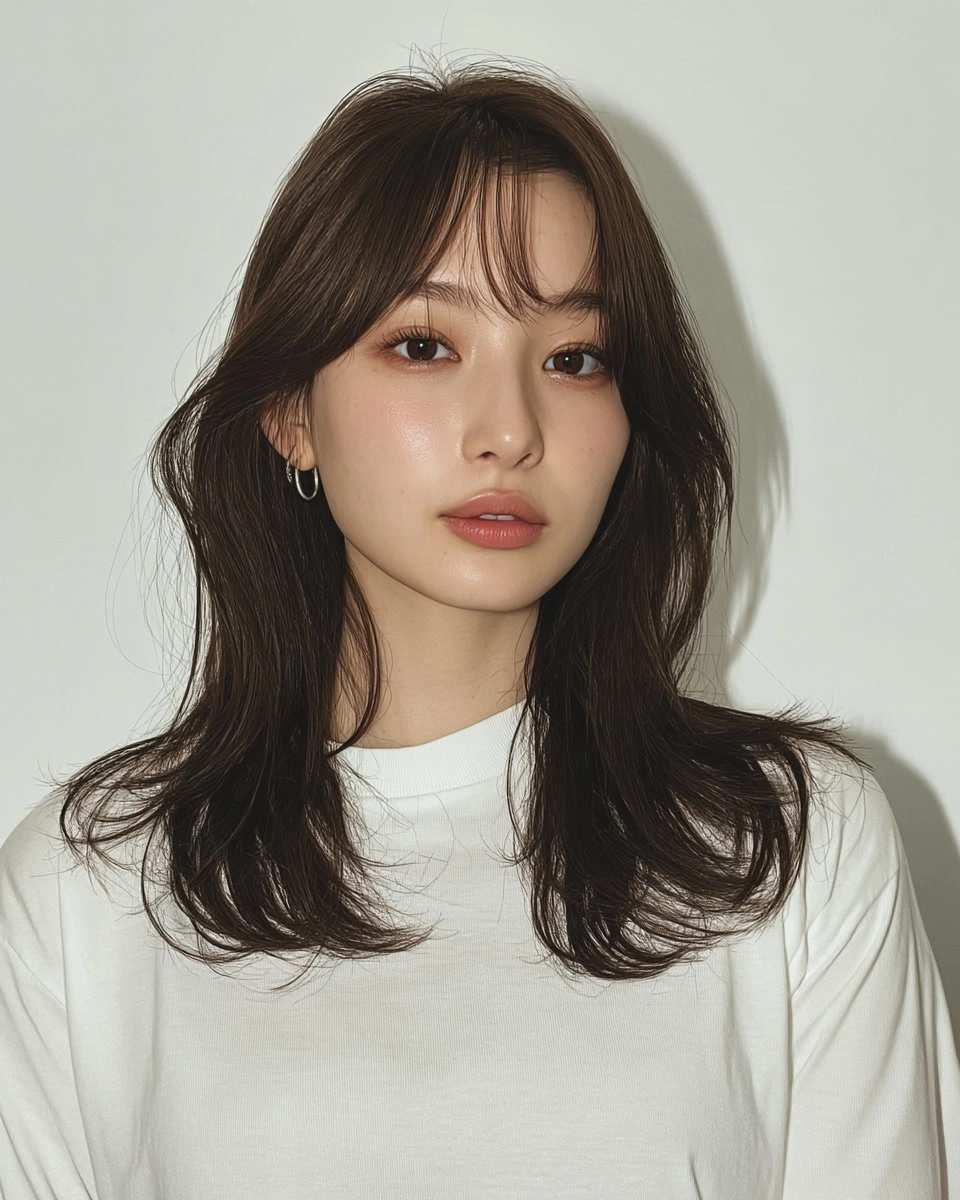8 Stunning Soft Wave Perm Styles 2026 | Korea Hair Salon 4 soft wave perm 2026 - Style 2 at Korea Hair Salon Seoul