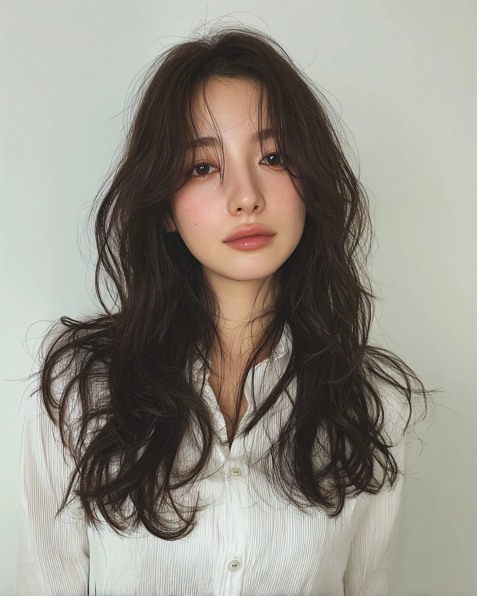 8 Stunning Soft Wave Perm Styles 2026 | Korea Hair Salon 4 soft wave perm 2026 - Style 2 at Korea Hair Salon Seoul