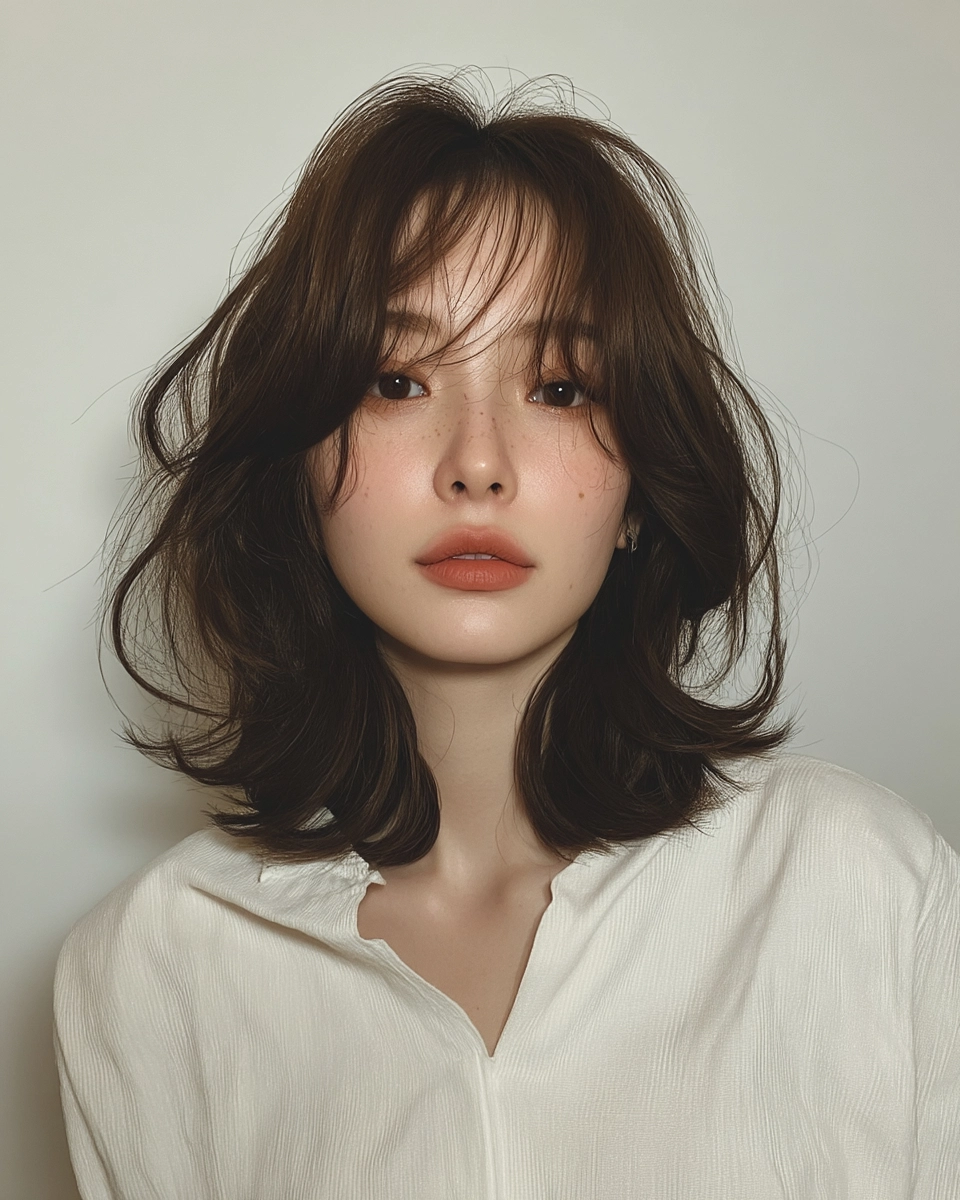 8 Stunning Soft Wave Perm Styles 2026 | Korea Hair Salon 5 soft wave perm Korea - Style 3 at Korea Hair Salon Seoul