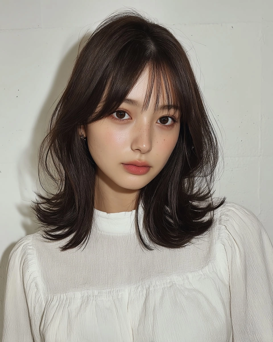 8 Stunning Soft Wave Perm Styles 2026 | Korea Hair Salon 5 soft wave perm 2026 - Style 3 at Korea Hair Salon Seoul