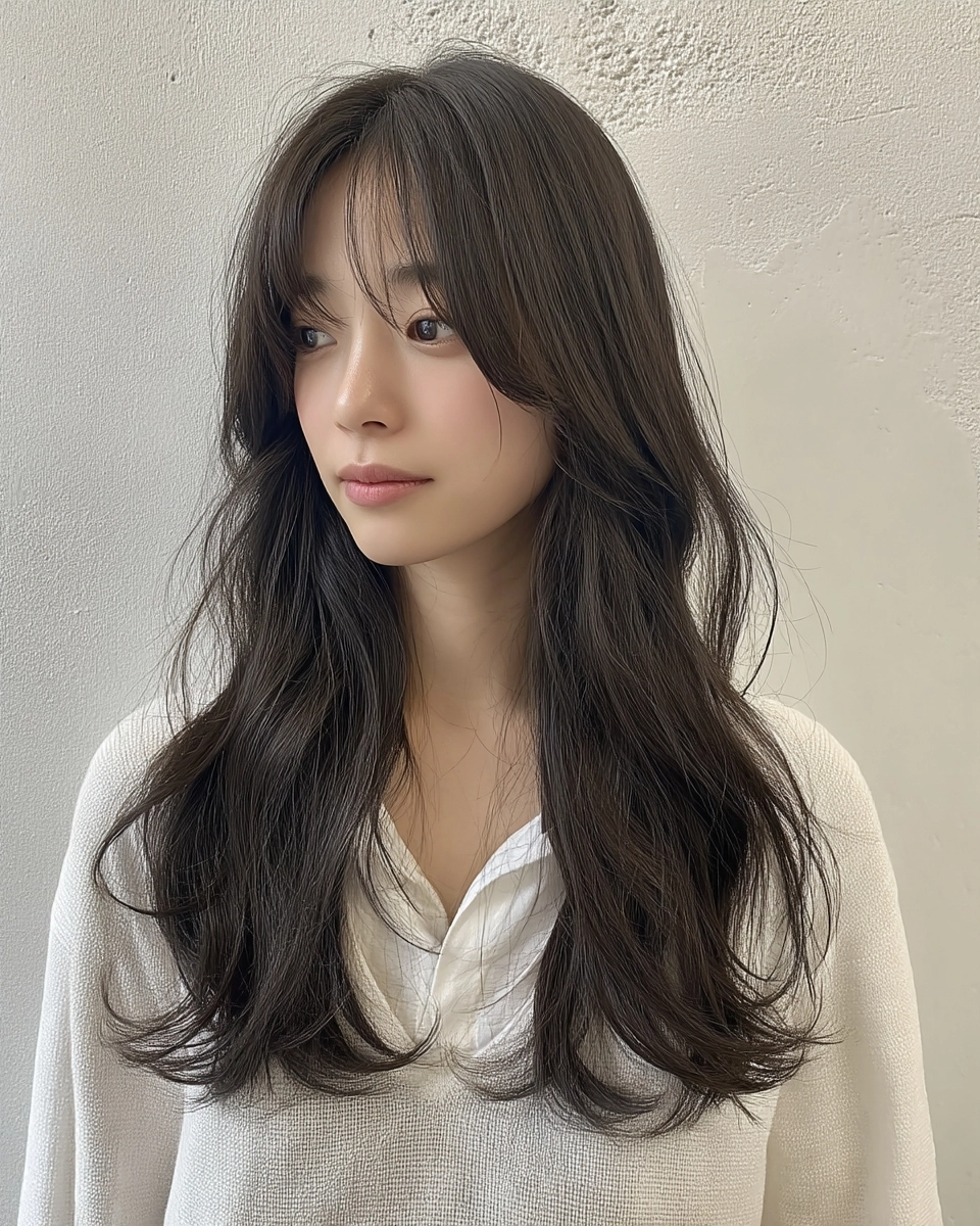 8 Stunning Soft Wave Perm Styles 2026 | Korea Hair Salon 5 soft wave perm 2026 - Style 3 at Korea Hair Salon Seoul