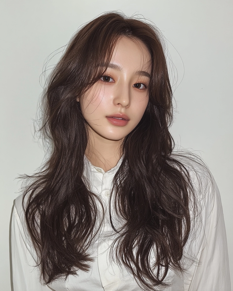 8 Stunning Soft Wave Perm Styles 2026 | Korea Hair Salon 5 soft wave perm 2026 - Style 3 at Korea Hair Salon Seoul