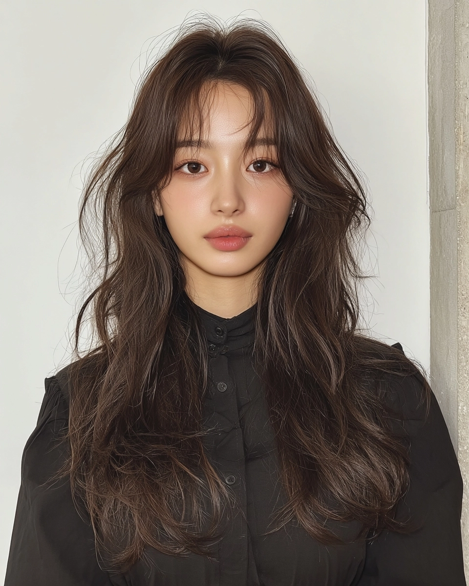 8 Stunning Soft Wave Perm Styles 2026 | Korea Hair Salon 7 soft wave perm Korea 2026 - Style 4 at Korea Hair Salon Seoul