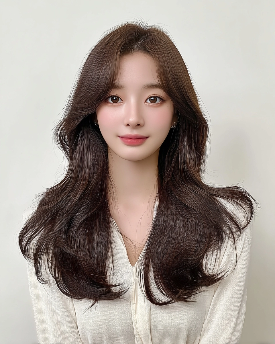 8 Stunning Soft Wave Perm Styles 2026 | Korea Hair Salon 8 soft wave perm Korea 2026 - Style 5 at Korea Hair Salon Seoul
