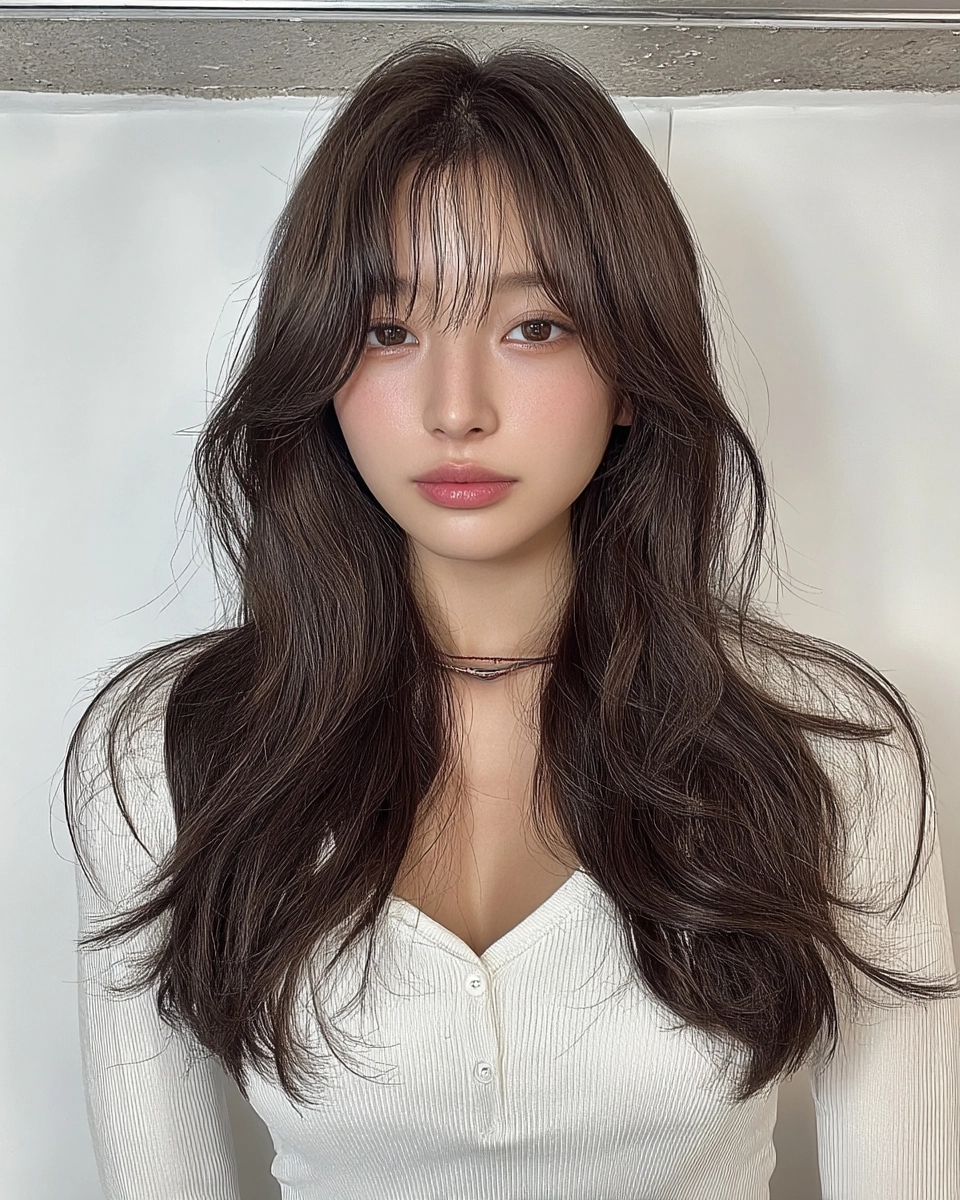 8 Stunning Soft Wave Perm Styles 2026 | Korea Hair Salon 8 soft wave perm 2026 - Style 5 at Korea Hair Salon Seoul