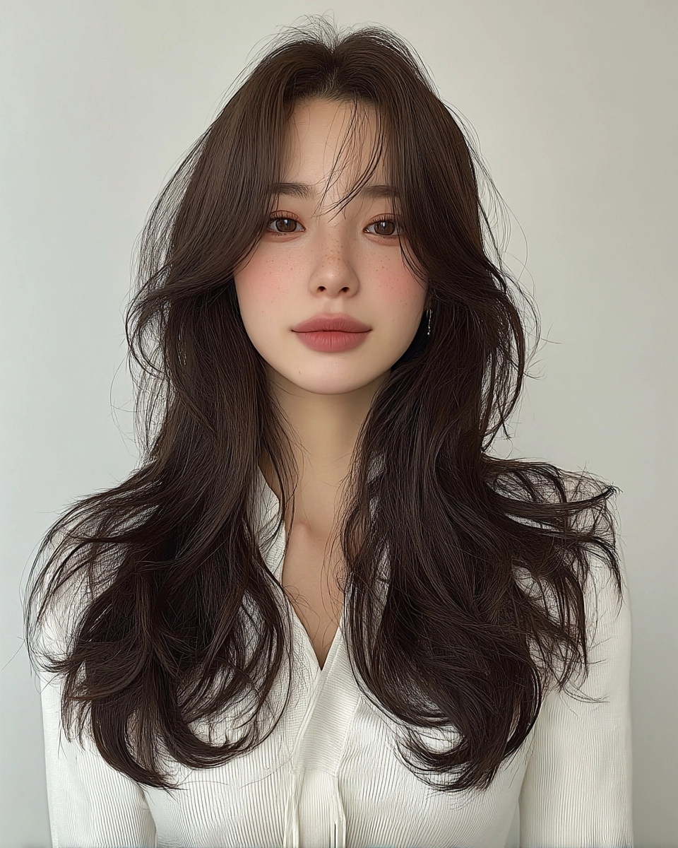 8 Stunning Soft Wave Perm Styles 2026 | Korea Hair Salon 8 soft wave perm Korea 2026 - Style 5 at Korea Hair Salon Seoul