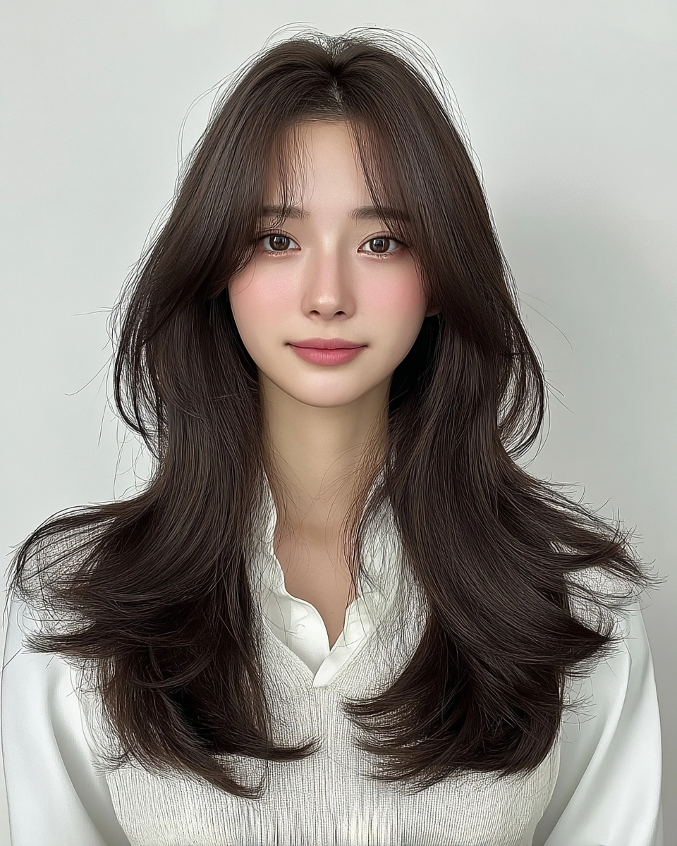 8 Stunning Soft Wave Perm Styles 2026 | Korea Hair Salon 8 soft wave perm 2026 - Style 5 at Korea Hair Salon Seoul
