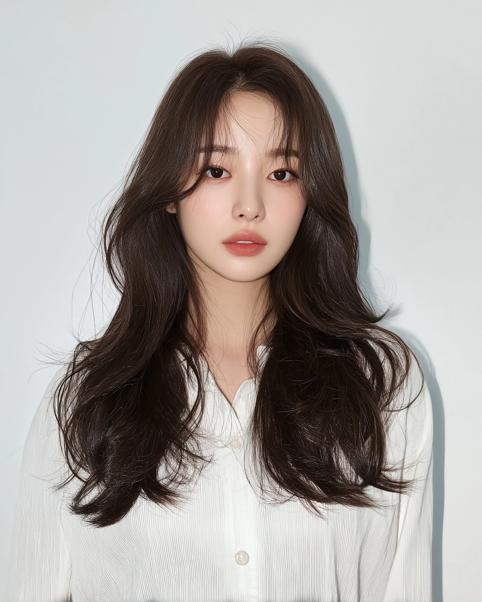 8 Stunning Soft Wave Perm Styles 2026 | Korea Hair Salon 8 soft wave perm Korea 2026 - Style 5 at Korea Hair Salon Seoul