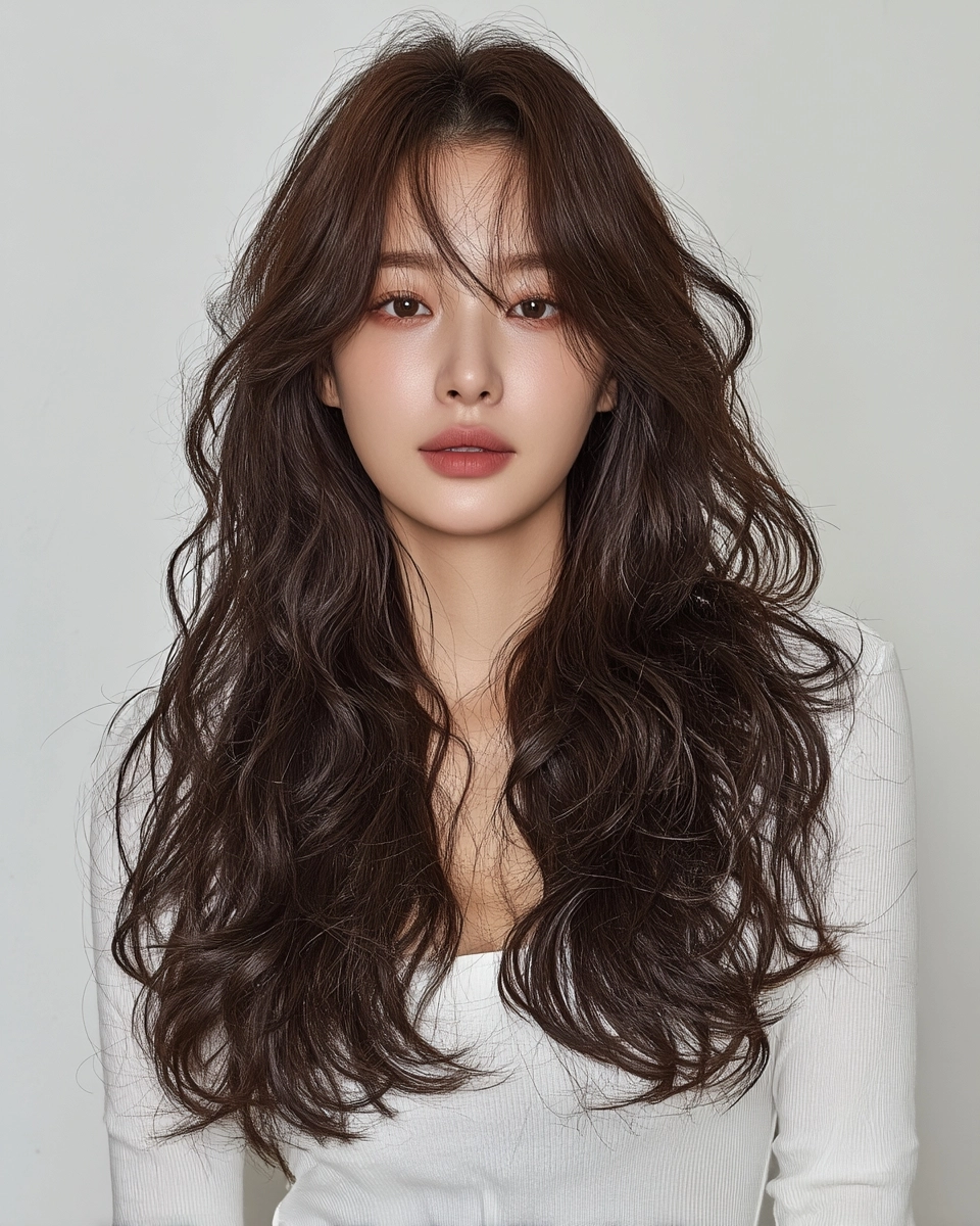 8 Stunning Soft Wave Perm Styles 2026 | Korea Hair Salon 8 soft wave perm Korea - Style 5 at Korea Hair Salon Seoul