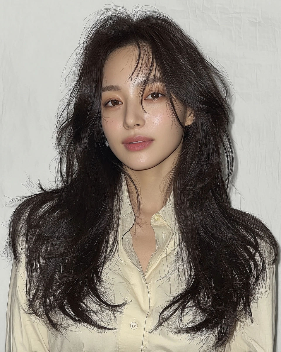 8 Stunning Soft Wave Perm Styles 2026 | Korea Hair Salon 9 soft wave perm Korea - Style 6 at Korea Hair Salon Seoul