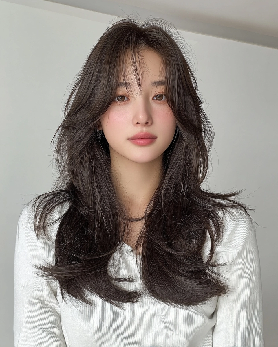 8 Stunning Soft Wave Perm Styles 2026 | Korea Hair Salon 9 soft wave perm 2026 - Style 6 at Korea Hair Salon Seoul