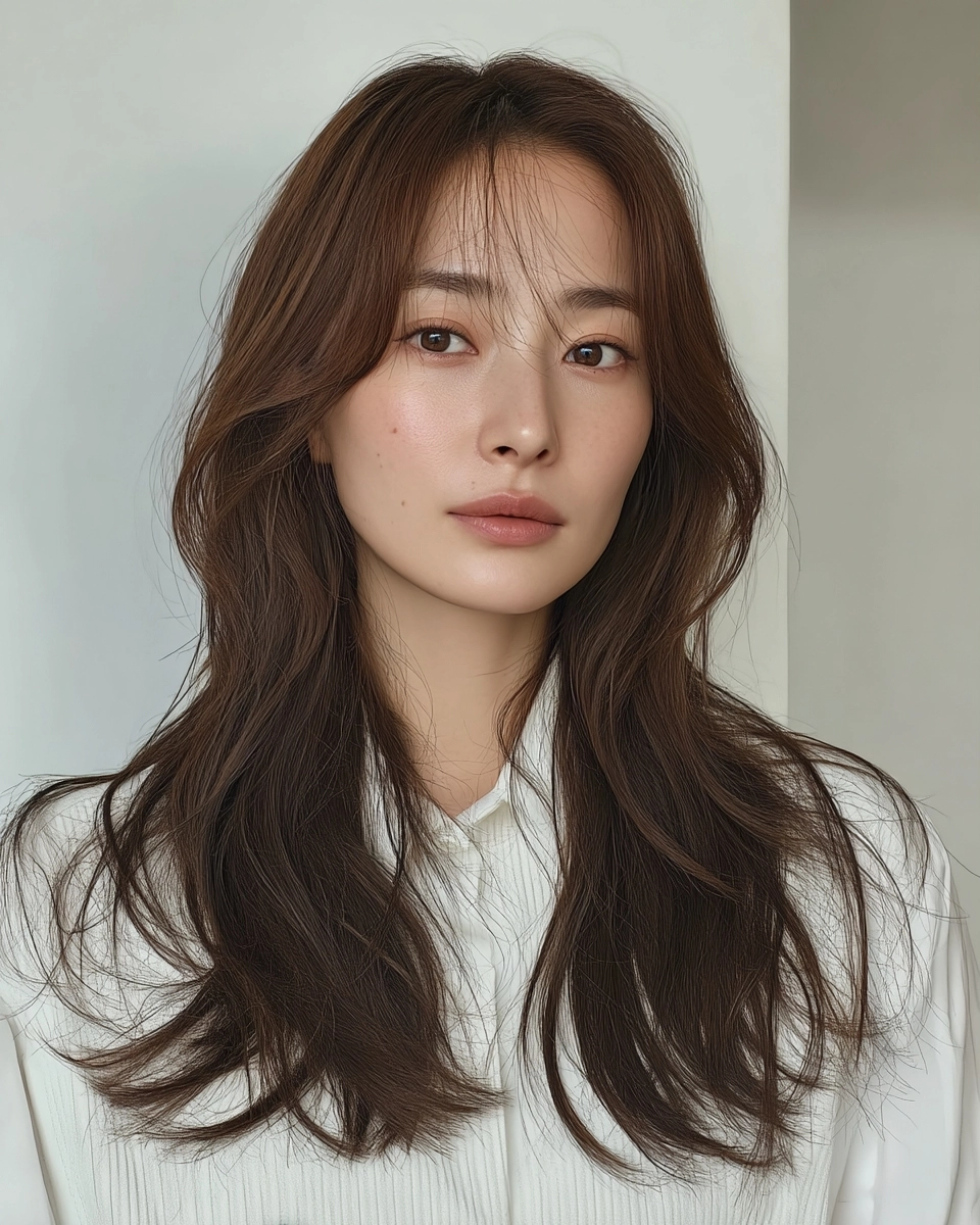 8 Stunning Soft Wave Perm Styles 2026 | Korea Hair Salon 9 soft wave perm 2026 - Style 6 at Korea Hair Salon Seoul