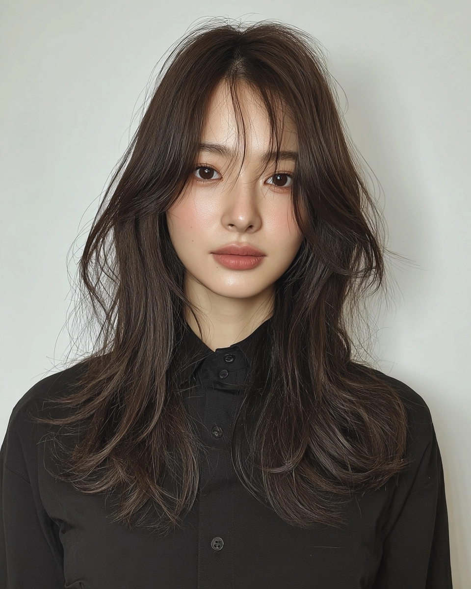 8 Stunning Soft Wave Perm Styles 2026 | Korea Hair Salon 9 soft wave perm Korea - Style 6 at Korea Hair Salon Seoul