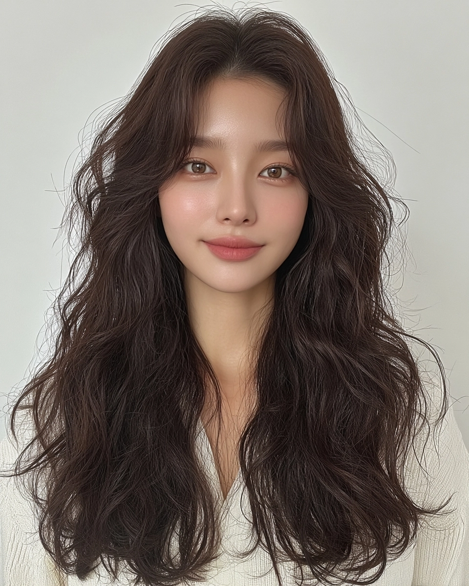 8 Stunning Soft Wave Perm Styles 2026 | Korea Hair Salon 10 soft wave perm Korea 2026 - Style 7 at Korea Hair Salon Seoul