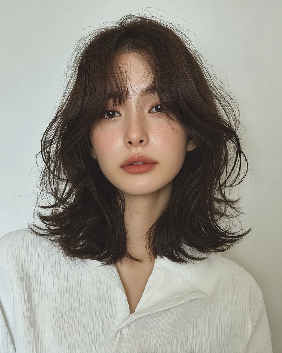 8 Stunning Soft Wave Perm Styles 2026 | Korea Hair Salon 10 soft wave perm Korea 2026 - Style 7 at Korea Hair Salon Seoul