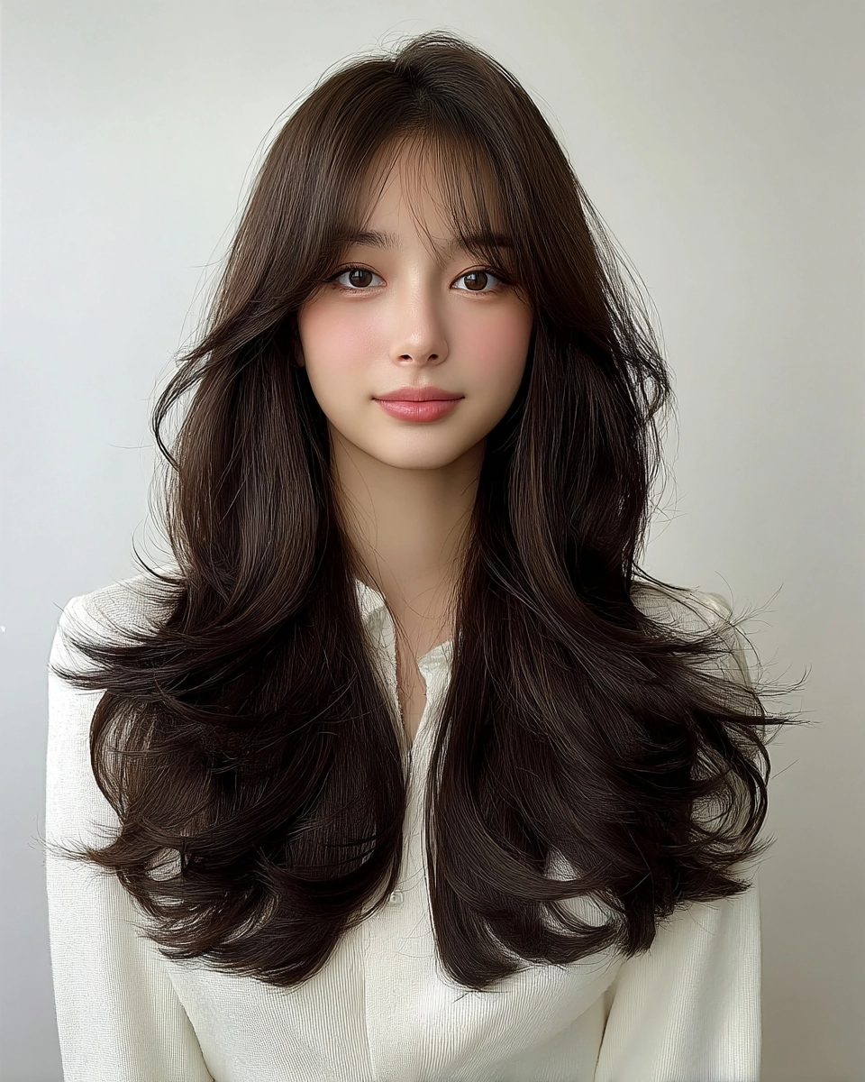 8 Stunning Soft Wave Perm Styles 2026 | Korea Hair Salon 10 soft wave perm 2026 - Style 7 at Korea Hair Salon Seoul