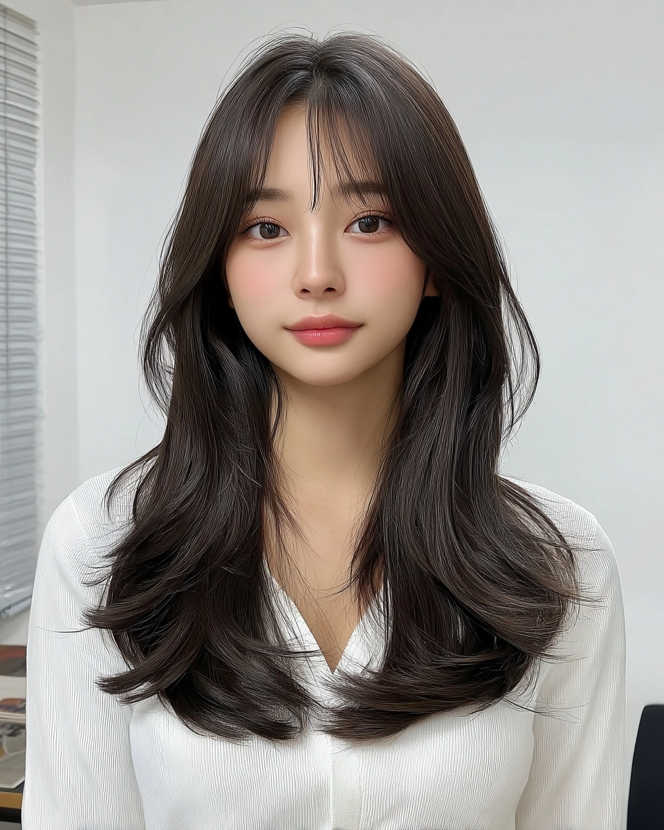 8 Stunning Soft Wave Perm Styles 2026 | Korea Hair Salon 10 soft wave perm Korea 2026 - Style 7 at Korea Hair Salon Seoul