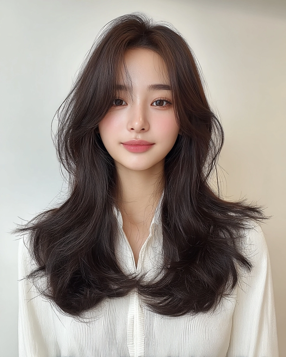 8 Stunning Soft Wave Perm Styles 2026 | Korea Hair Salon 10 soft wave perm Korea - Style 7 at Korea Hair Salon Seoul