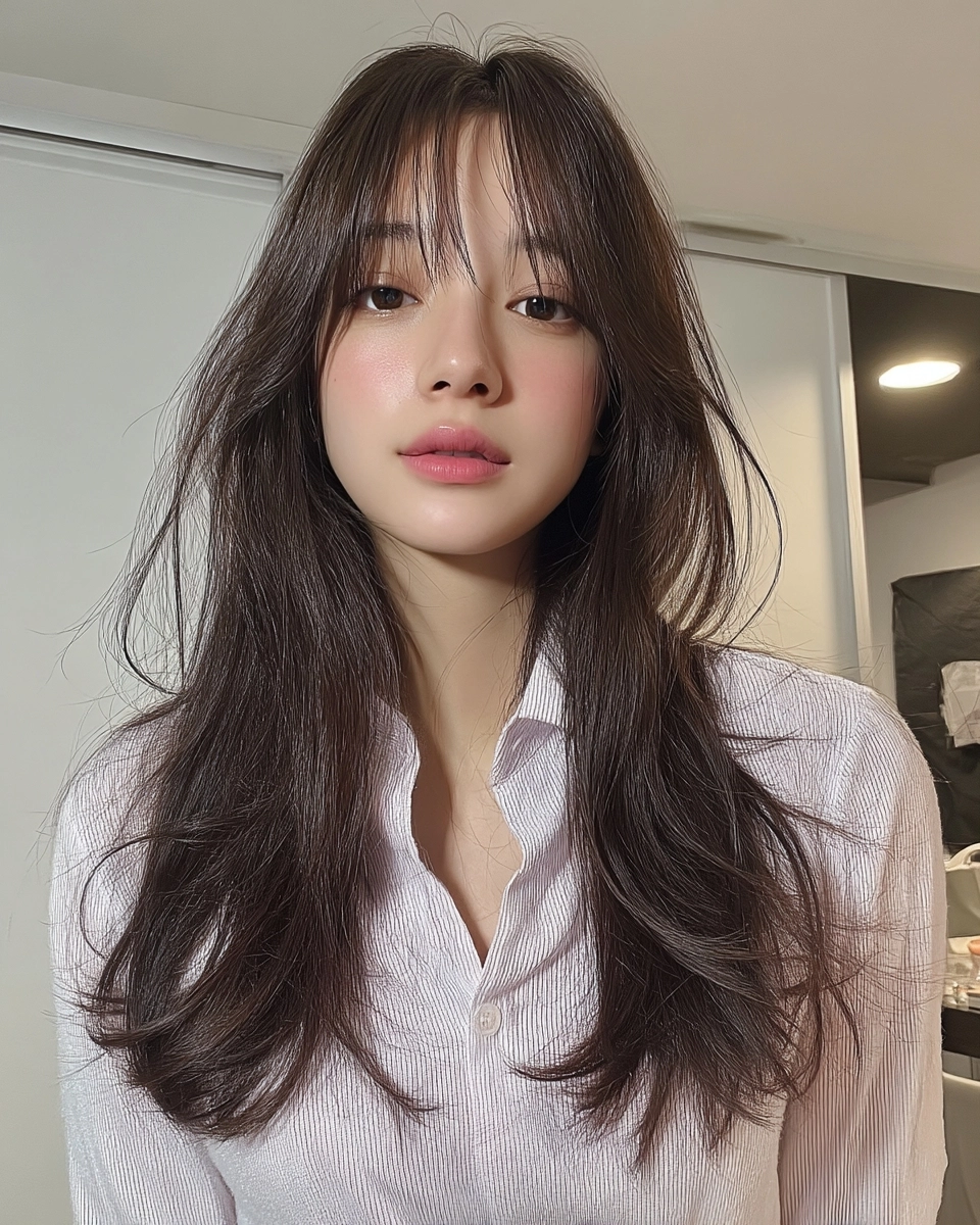 8 Stunning Soft Wave Perm Styles 2026 | Korea Hair Salon 10 soft wave perm 2026 - Style 7 at Korea Hair Salon Seoul