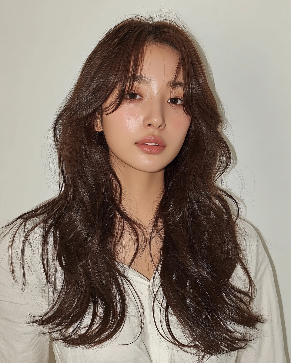 8 Stunning Soft Wave Perm Styles 2026 | Korea Hair Salon 11 soft wave perm 2026 - Style 8 at Korea Hair Salon Seoul