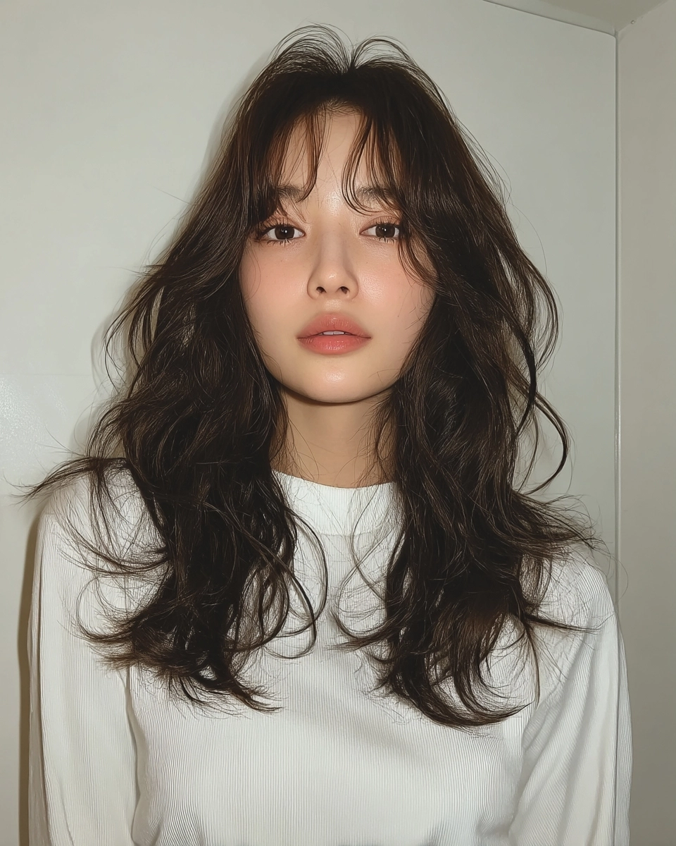 8 Stunning Soft Wave Perm Styles 2026 | Korea Hair Salon 11 soft wave perm Korea 2026 - Style 8 at Korea Hair Salon Seoul