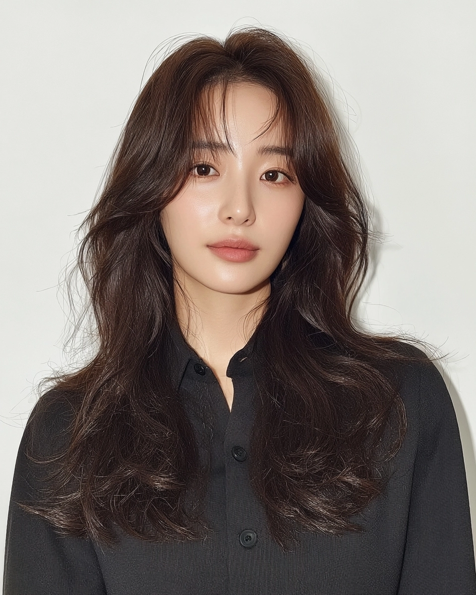 8 Stunning Soft Wave Perm Styles 2026 | Korea Hair Salon 11 soft wave perm Korea - Style 8 at Korea Hair Salon Seoul