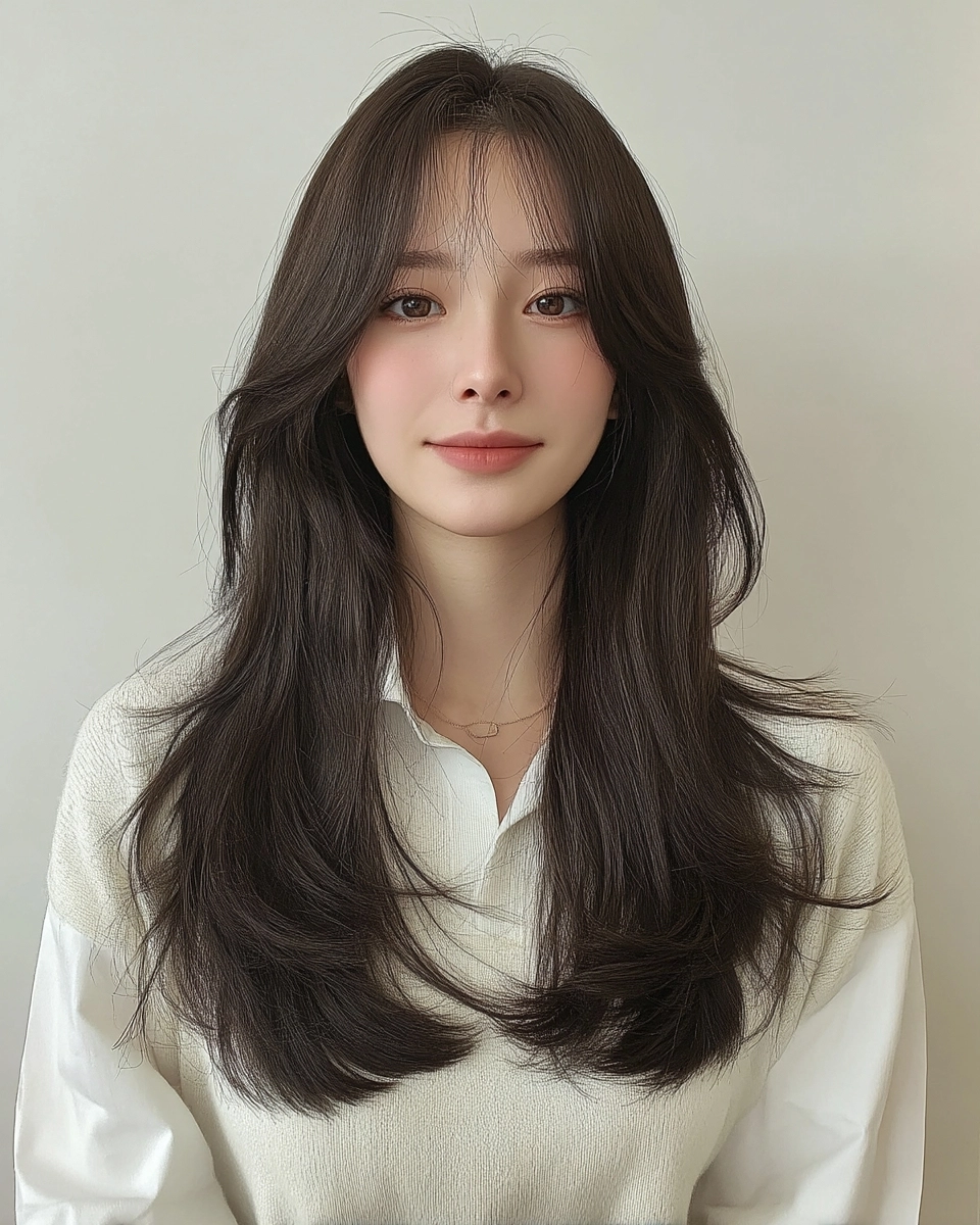 8 Stunning Soft Wave Perm Styles 2026 | Korea Hair Salon 11 soft wave perm 2026 - Style 8 at Korea Hair Salon Seoul