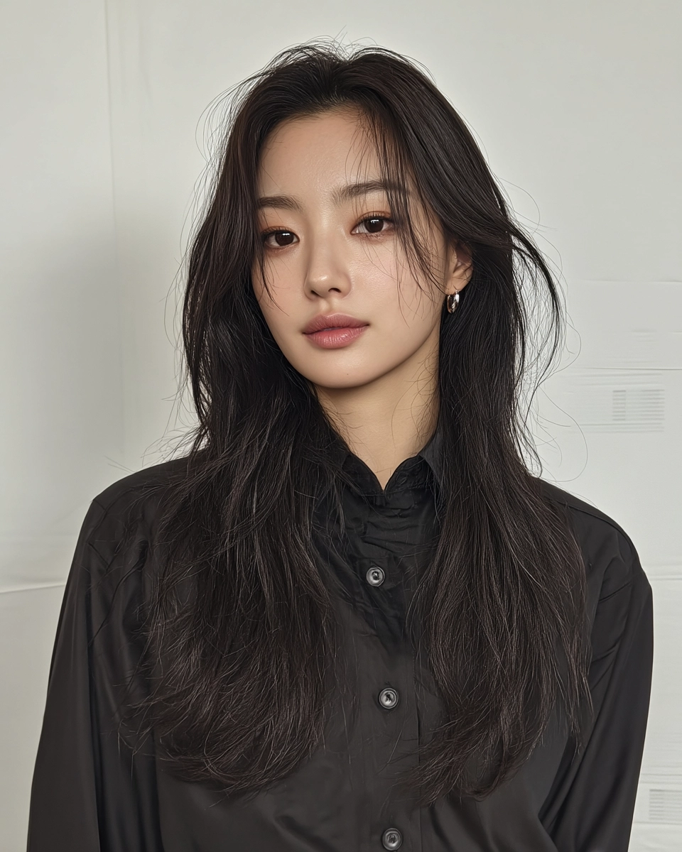8 Stunning Soft Wave Perm Styles Korea | Korea Hair Salon 4 soft wave perm Korea - Style 2 at Korea Hair Salon Seoul