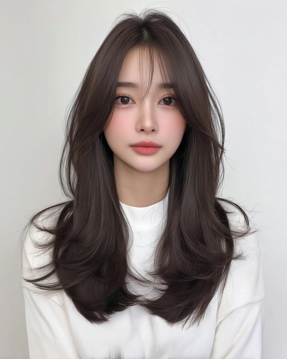 8 Stunning Soft Wave Perm Styles Korea | Korea Hair Salon 7 soft wave perm Korea - Style 4 at Korea Hair Salon Seoul