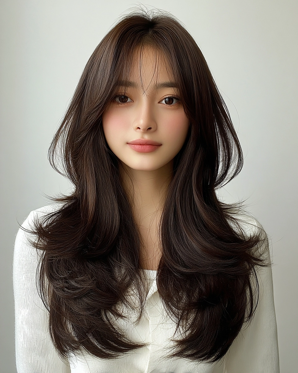 8 Stunning Soft Wave Perm Styles Korea | Korea Hair Salon 9 soft wave perm Korea - Style 6 at Korea Hair Salon Seoul