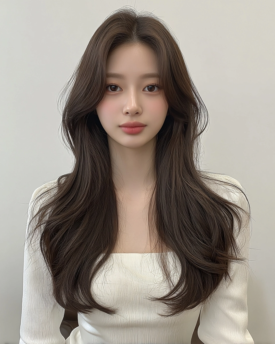 8 Stunning Soft Wave Perm Styles Korea | Korea Hair Salon 9 soft wave perm Korea - Style 6 at Korea Hair Salon Seoul