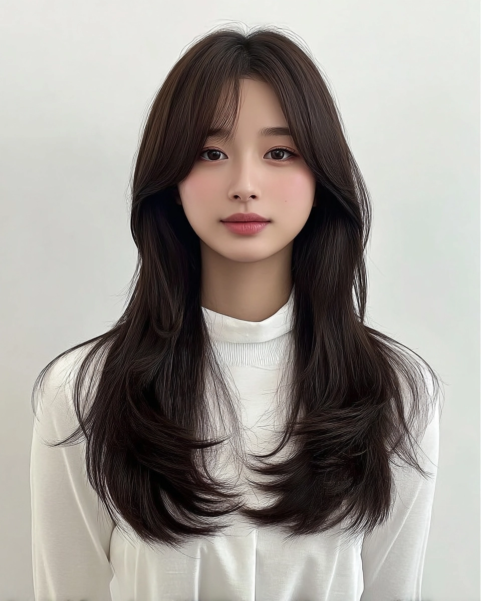 8 Stunning Soft Wave Perms 2026 | Korea Hair Salon 7 soft wave perm 2026 - Style 4 at Korea Hair Salon Seoul