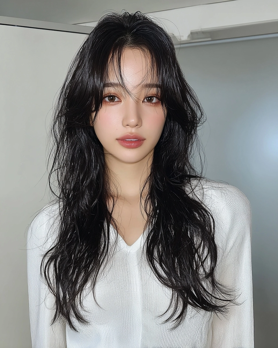 8 Stunning Soft Wave Perms 2026 | Korea Hair Salon 8 soft wave perm Korea - Style 5 at Korea Hair Salon Seoul