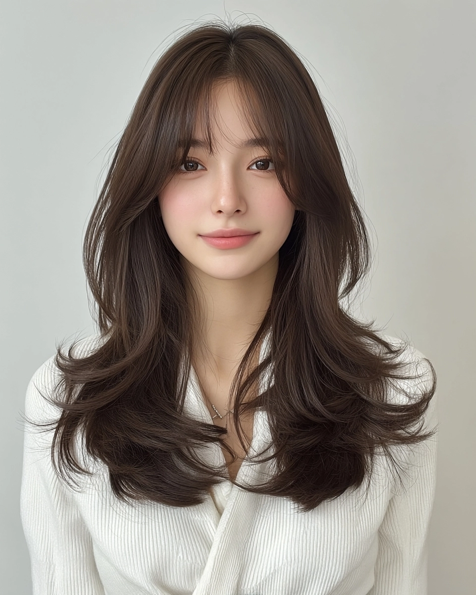 8 Stunning Soft Wave Perms Korea 2026 | Korea Hair Salon 8 soft wave perm Korea 2026 - Style 5 at Korea Hair Salon Seoul