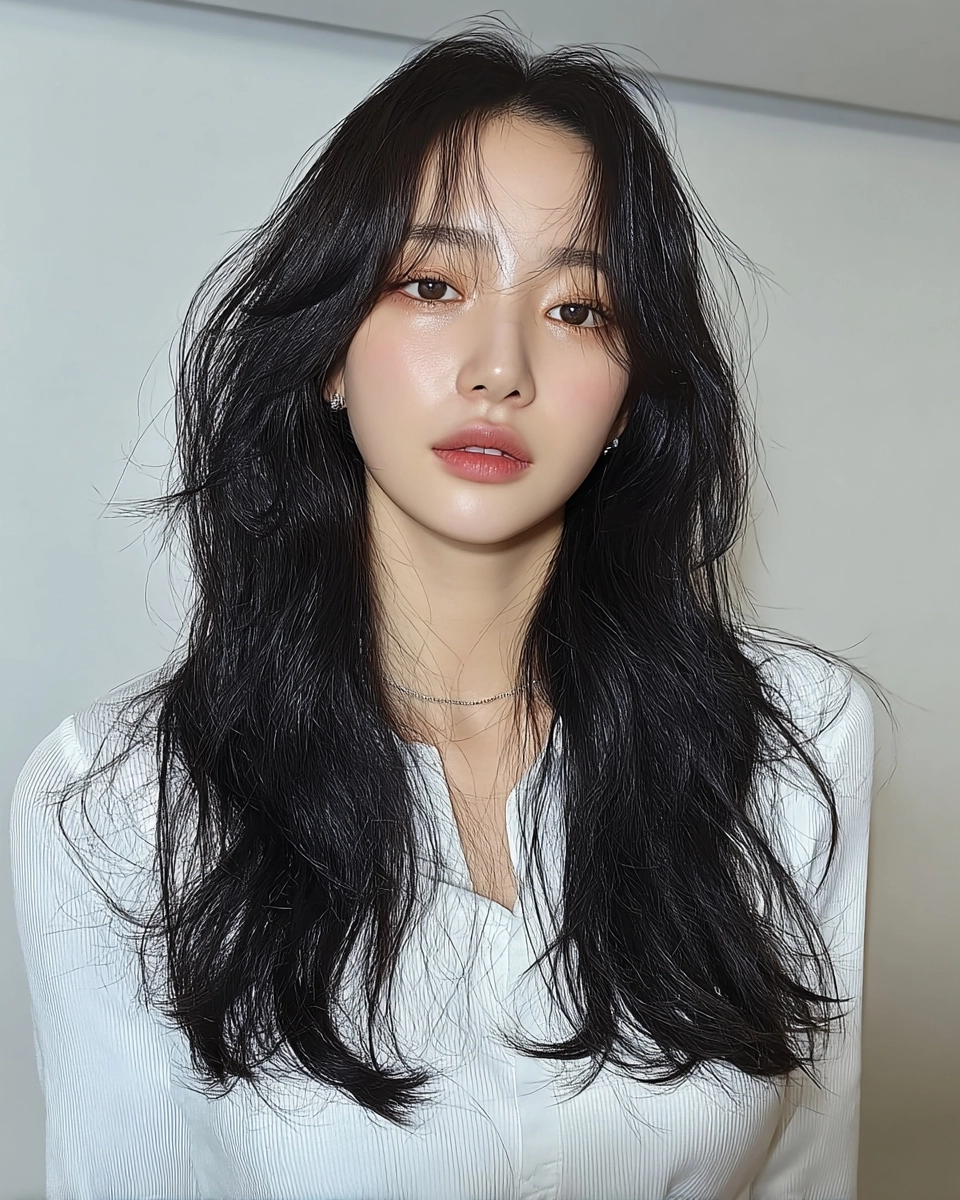 8 Stunning Soft Wave Perms Korea 2026 | Korea Hair Salon 8 soft wave perm Korea 2026 - Style 5 at Korea Hair Salon Seoul