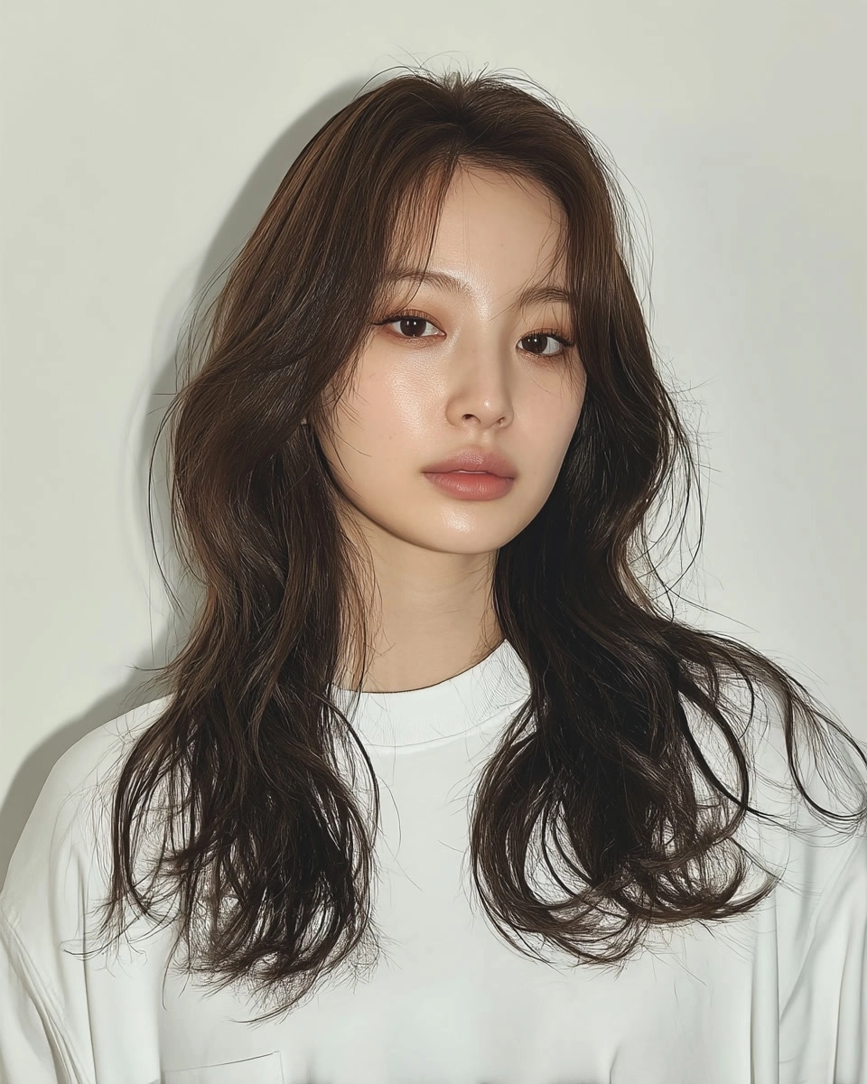8 Stunning Soft Wave Perms Korea 2026 | Korea Hair Salon 10 soft wave perm Korea 2026 - Style 7 at Korea Hair Salon Seoul