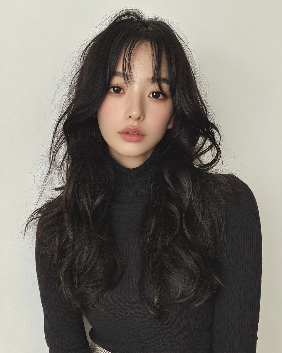 8 Stunning Soft Wave Perms Korea 2026 | Korea Hair Salon 10 soft wave perm Korea - Style 7 at Korea Hair Salon Seoul