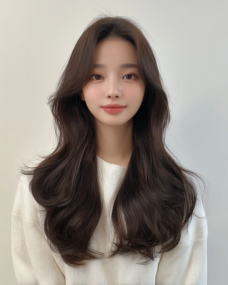 8 Stunning Textured Waves Korea 2026 | Korea Hair Salon 5 textured waves Korea 2026 - Style 3 at Korea Hair Salon Seoul