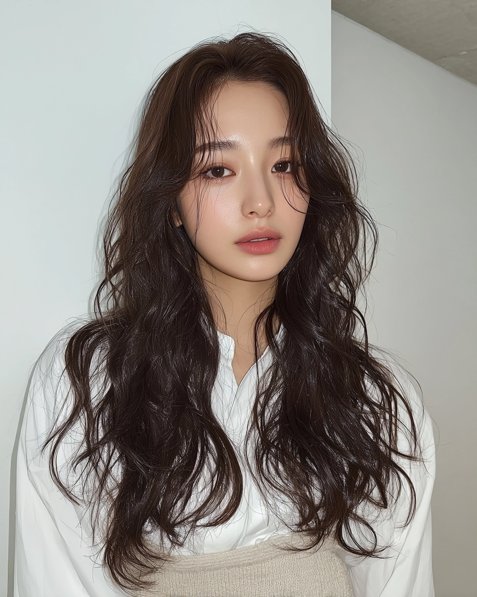 8 Stunning Voluminous Layers Seoul | Korea Hair Salon 10 voluminous layers Seoul - Style 7 at Korea Hair Salon Seoul