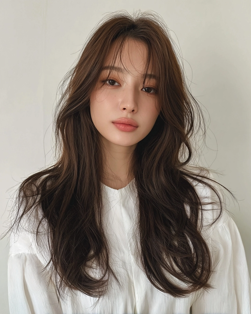 8 Stunning Winter Soft Wave Styles 2026 | Korea Hair Salon 3 winter soft wave styles 2026 - Style 1 at Korea Hair Salon Seoul