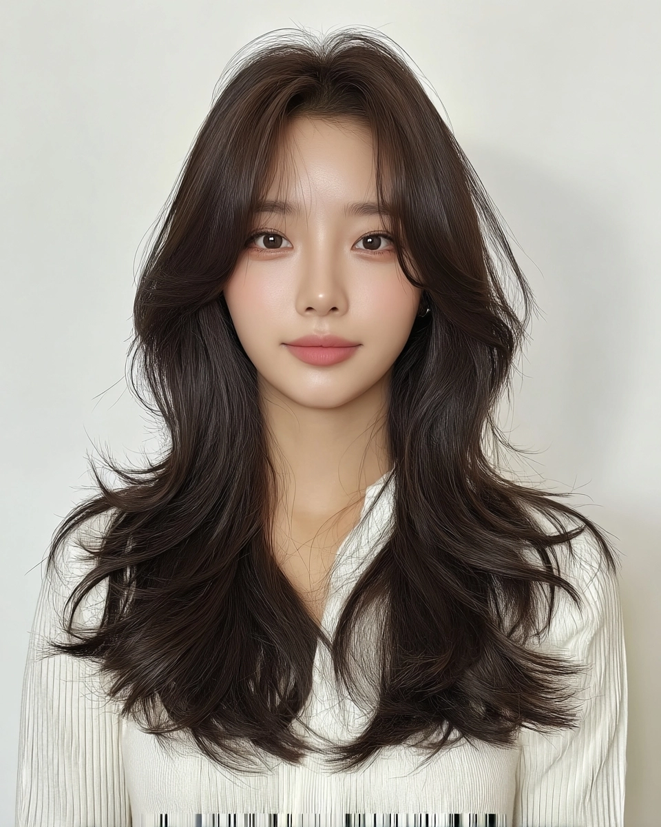 8 Stylish Soft Wave Perms Korea 2026 | Korea Hair Salon 10 soft wave perm Korea 2026 - Style 7 at Korea Hair Salon Seoul