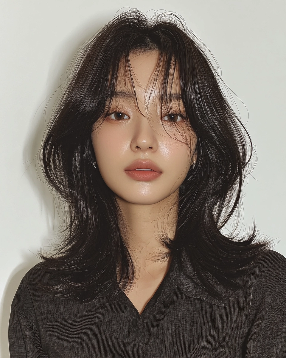 8 Trending Layered Korean Hairstyles 2026 | Korea Hair Salon 3 trending layered Korean hairstyles 2026 - Style 1 at Korea Hair Salon Seoul