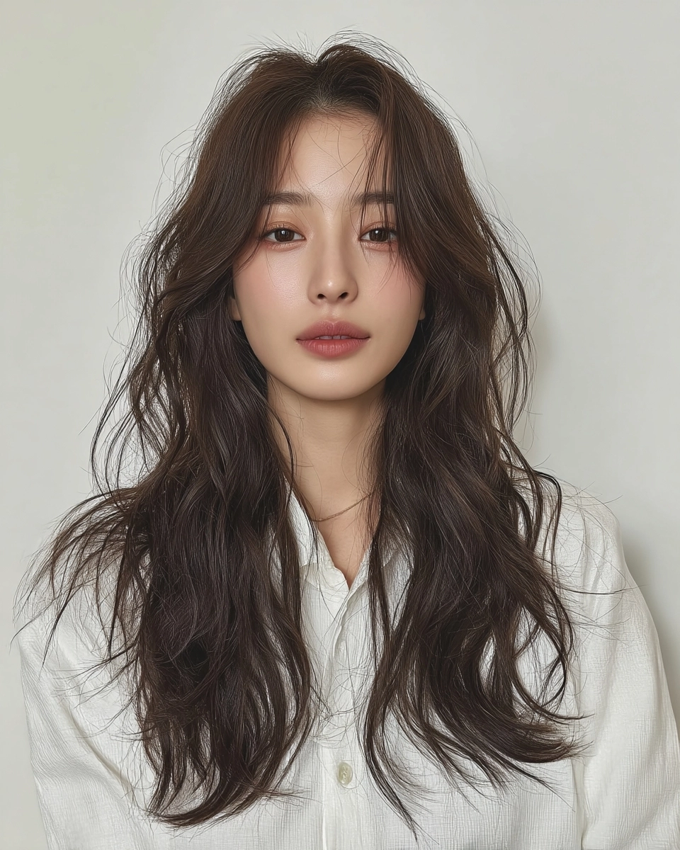 8 Trending Layered Korean Hairstyles 2026 | Korea Hair Salon 10 trending layered Korean hairstyles 2026 - Style 7 at Korea Hair Salon Seoul