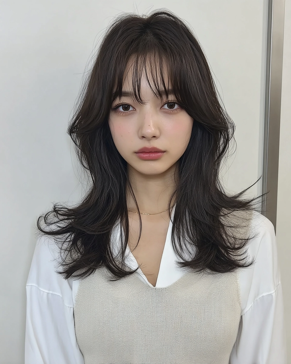 8 Trending Soft Layered Cuts 2026 | Korea Hair Salon 10 trending soft layered cuts 2026 - Style 7 at Korea Hair Salon Seoul