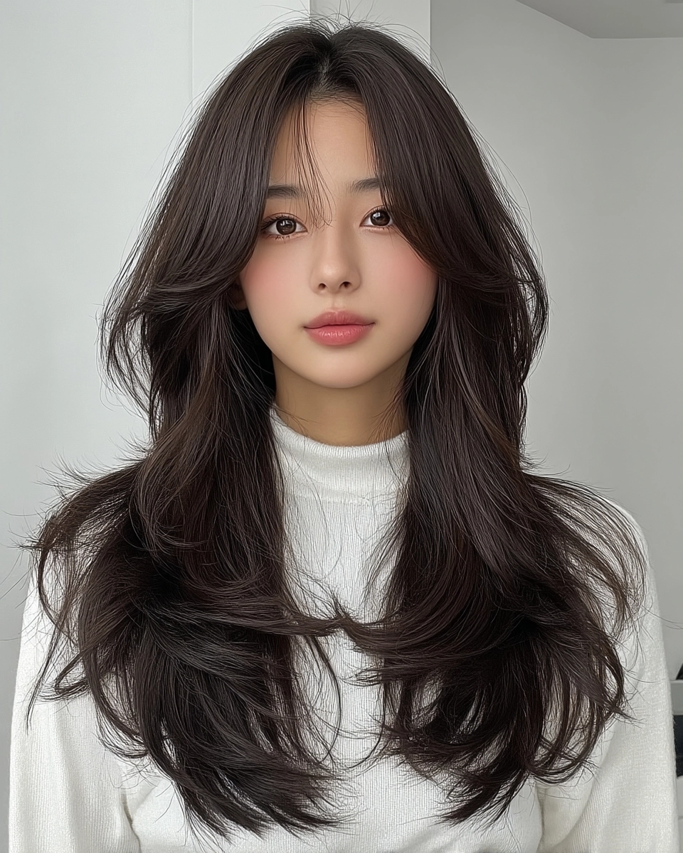 8 Trending Soft Layered Hairstyles 2026 | Korea Hair Salon 5 soft layered hairstyles 2026 - Style 3 at Korea Hair Salon Seoul