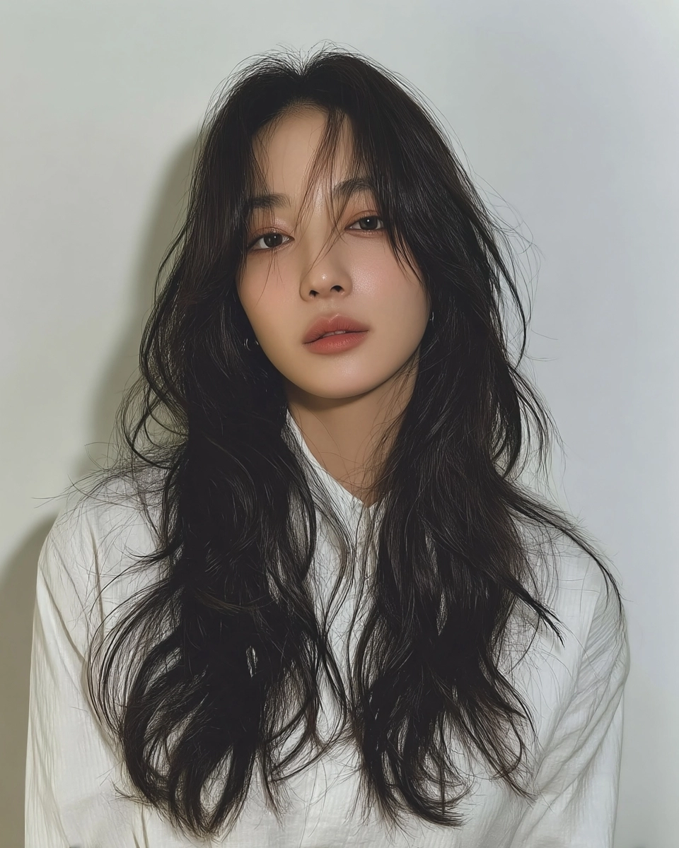 8 Trending Wavy Hair Styles 2026 | Korea Hair Salon 9 trending wavy hair 2026 - Style 6 at Korea Hair Salon Seoul