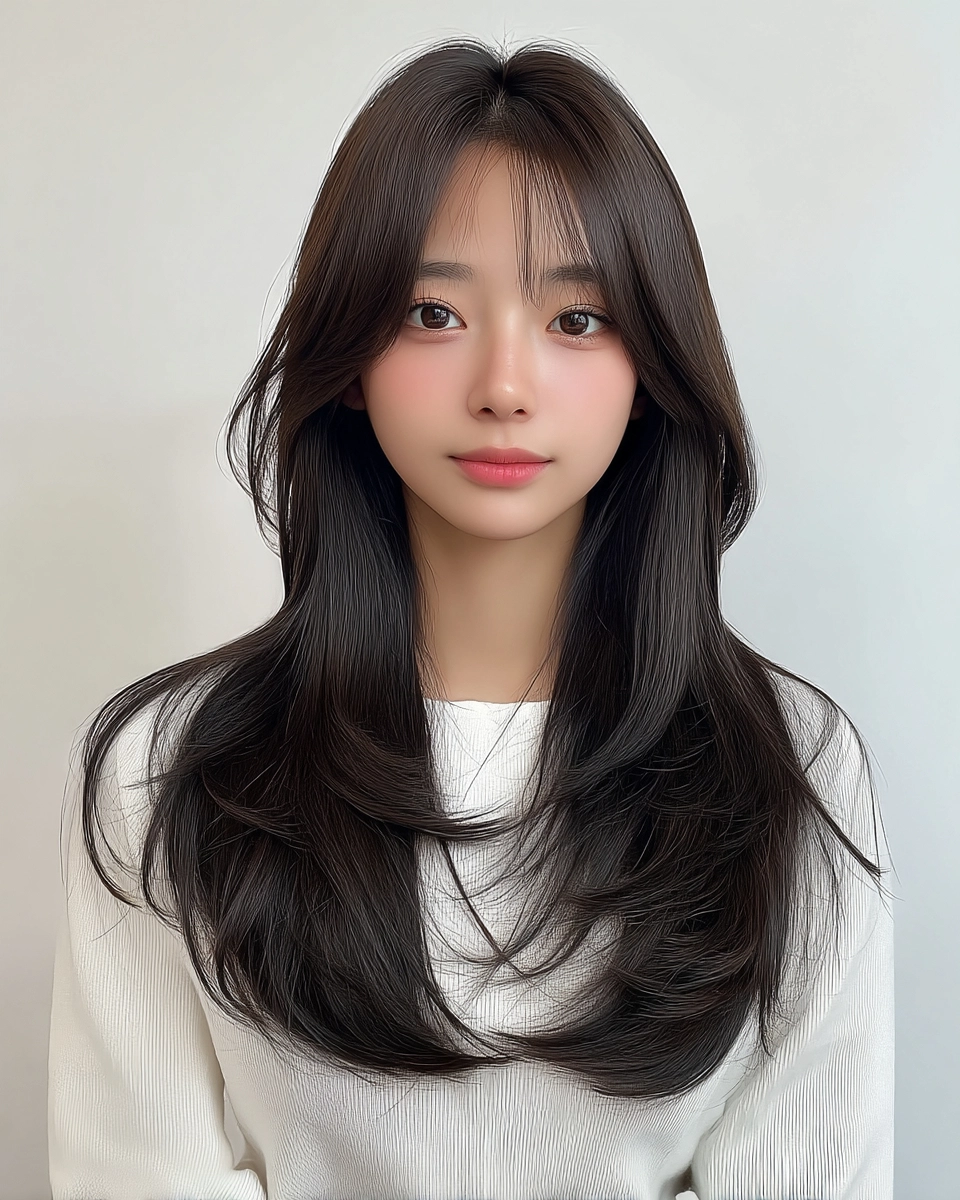 8 Trendy Korean Hairstyles for Professionals 2026 | Korea Hair Salon 4 trendy Korean hairstyles for professionals 2026 - Style 2 at Korea Hair Salon Seoul