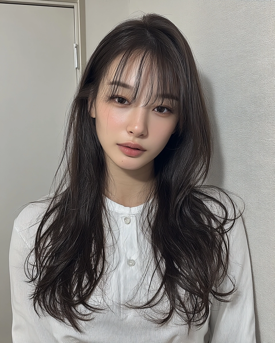 8 Trendy Korean Hairstyles for Professionals 2026 | Korea Hair Salon 8 trendy Korean hairstyles for professionals 2026 - Style 5 at Korea Hair Salon Seoul