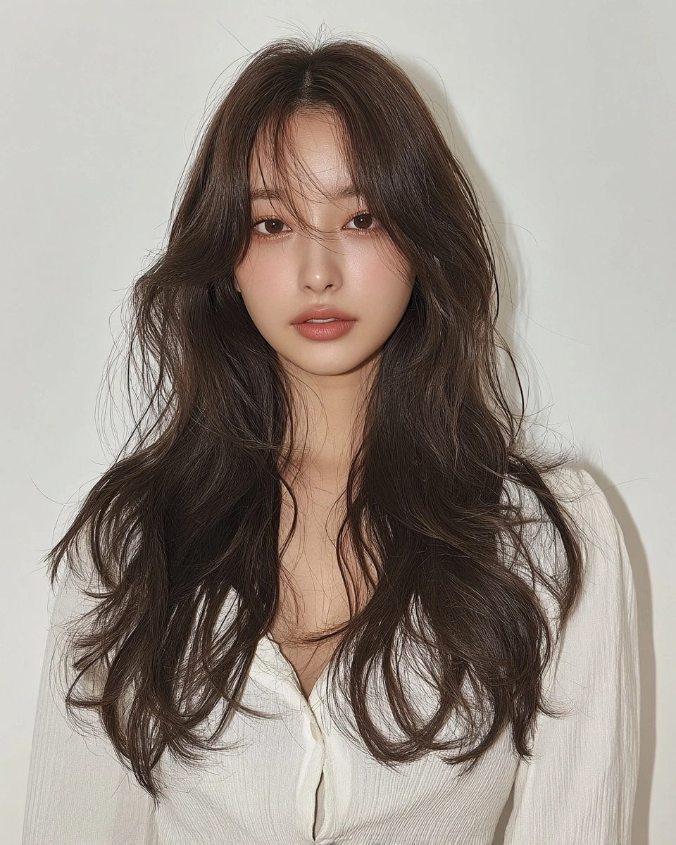 8 Trendy Layered Cuts for Spring 2026 | Korea Hair Salon 9 layered cuts spring 2026 - Style 6 at Korea Hair Salon Seoul
